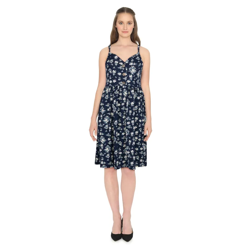 lily morgan Women's Floral Mini Dress made by Giant Tiger