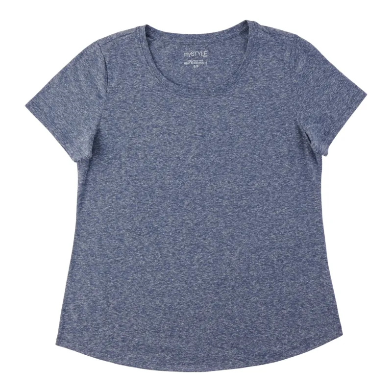 mySTYLE Women's Scooped Neck T-Shirt made by Giant Tiger
