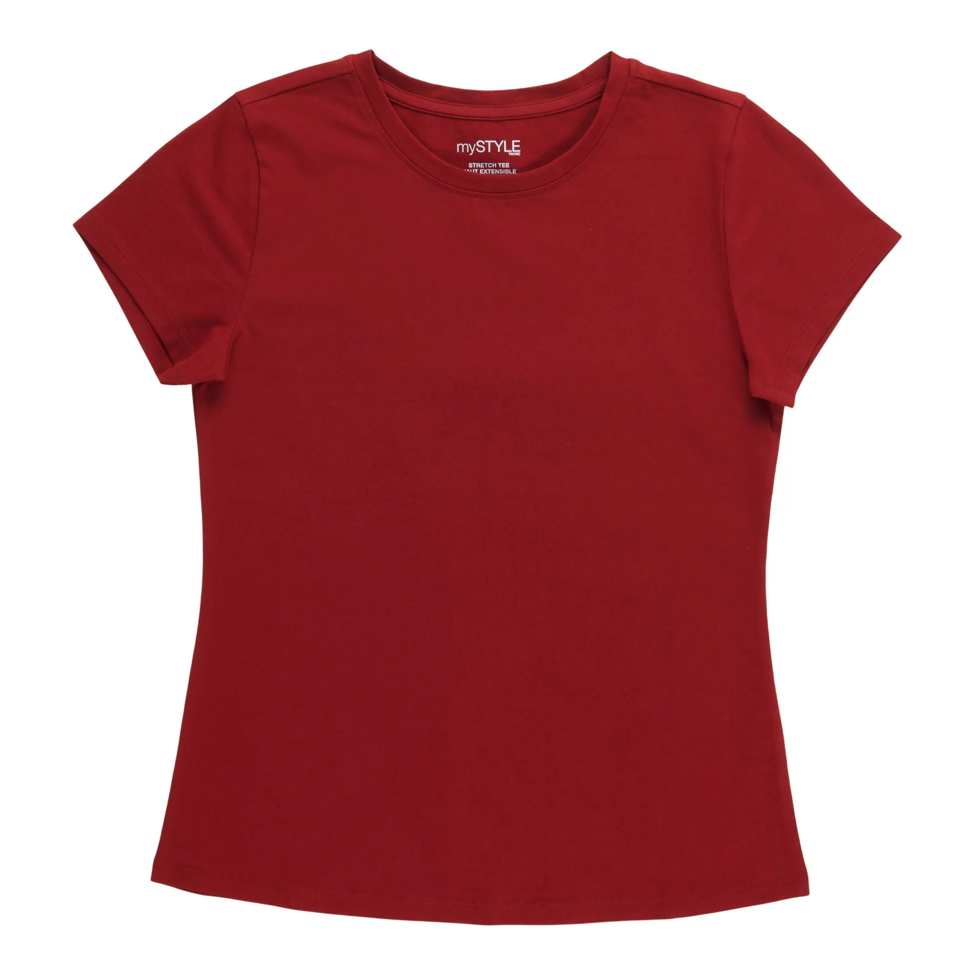 mySTYLE Women's Stretchy Crew Neck Tee sold by Giant Tiger product image thumbnail 2