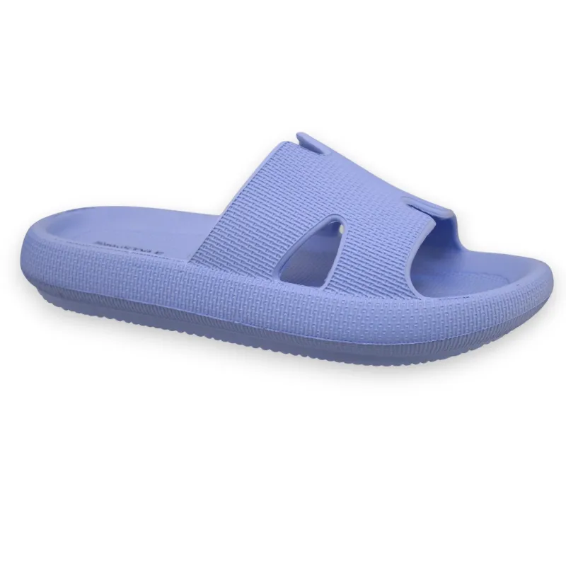 mySTYLE Women's H-Strap Cloud Slides made by Giant Tiger