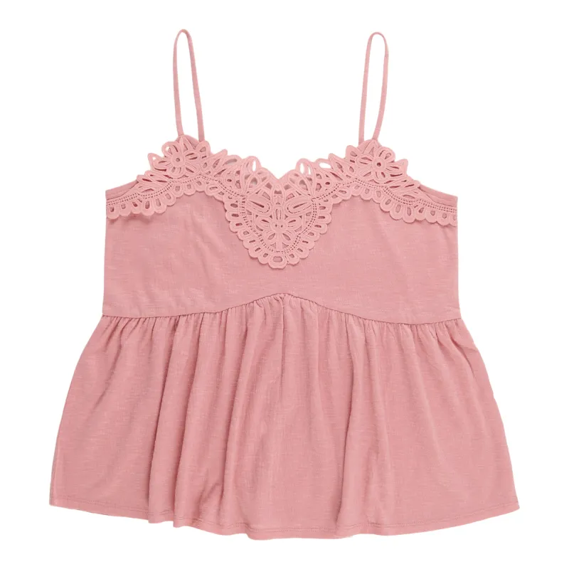 lily morgan Women's Camisole with Front Lace Details made by Giant Tiger