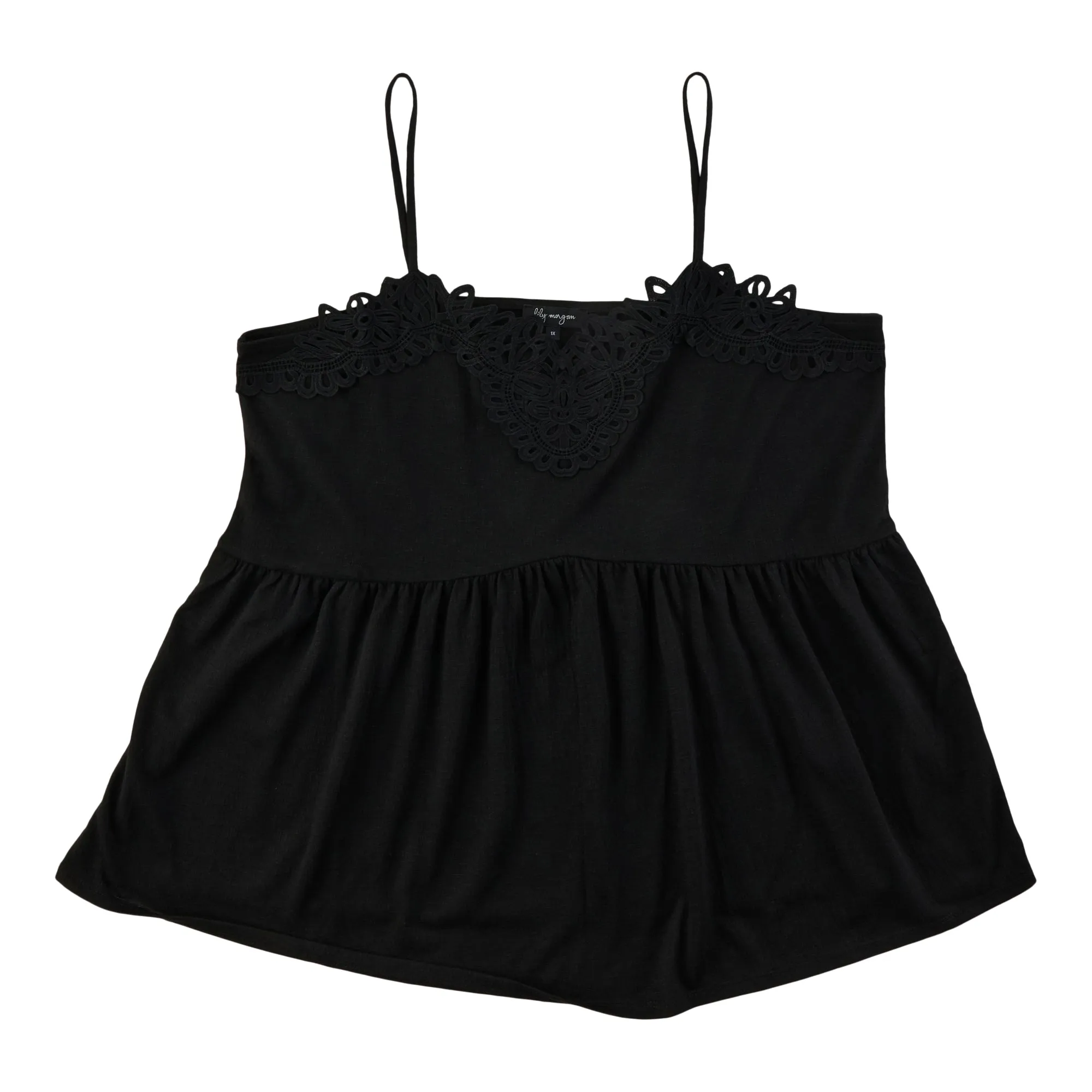 lily morgan Women's Plus Camisole with Lace Detail sold by Giant Tiger product image thumbnail 4