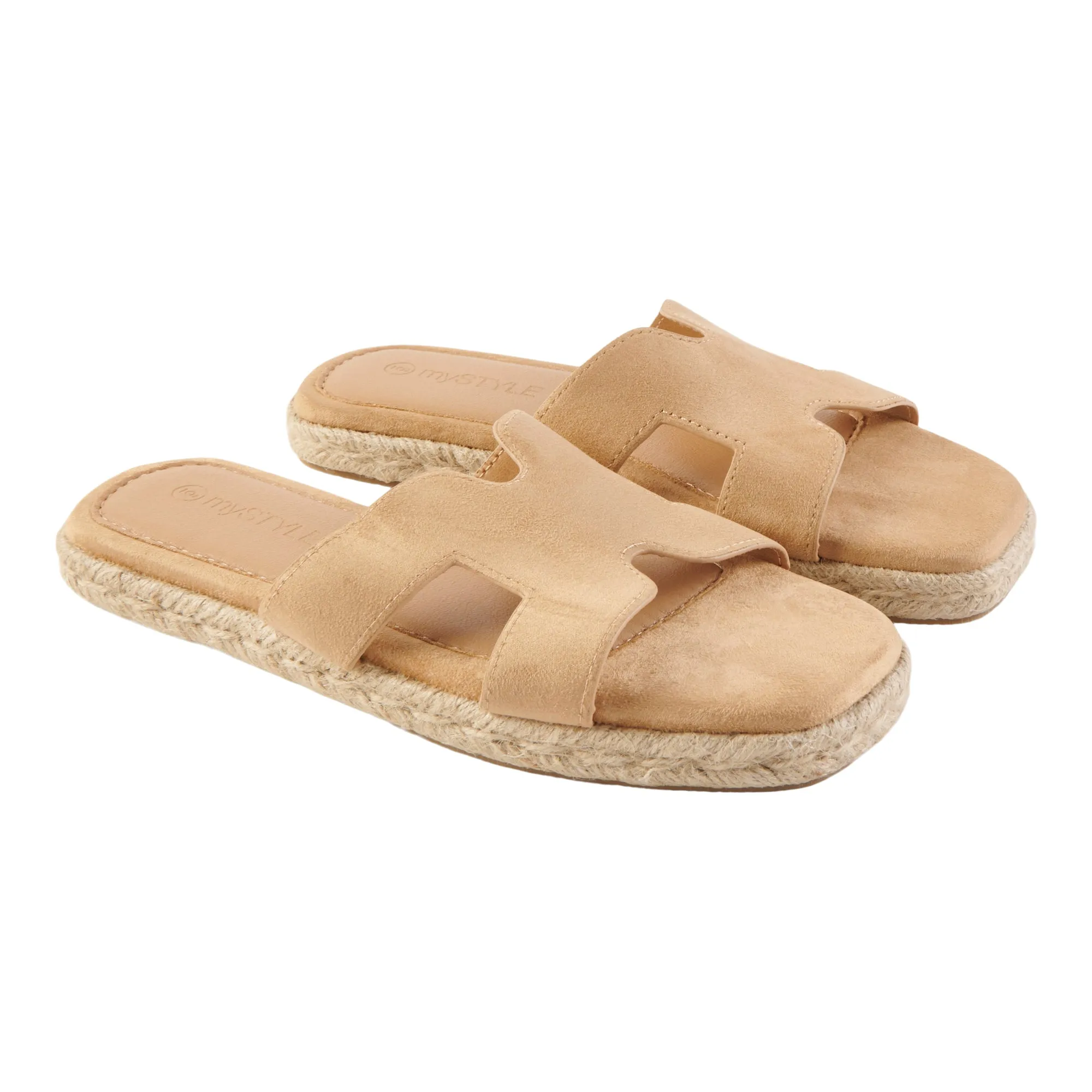 mySTYLE Women's H-Strap Footbeds sold by Giant Tiger