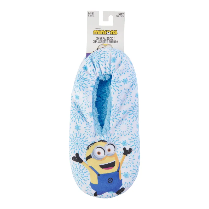 Women's Licensed Minions Slippers made by Giant Tiger