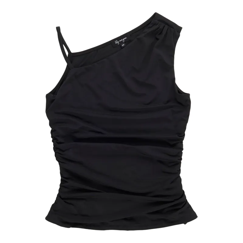 lily morgan Women's One Shoulder Top made by Giant Tiger
