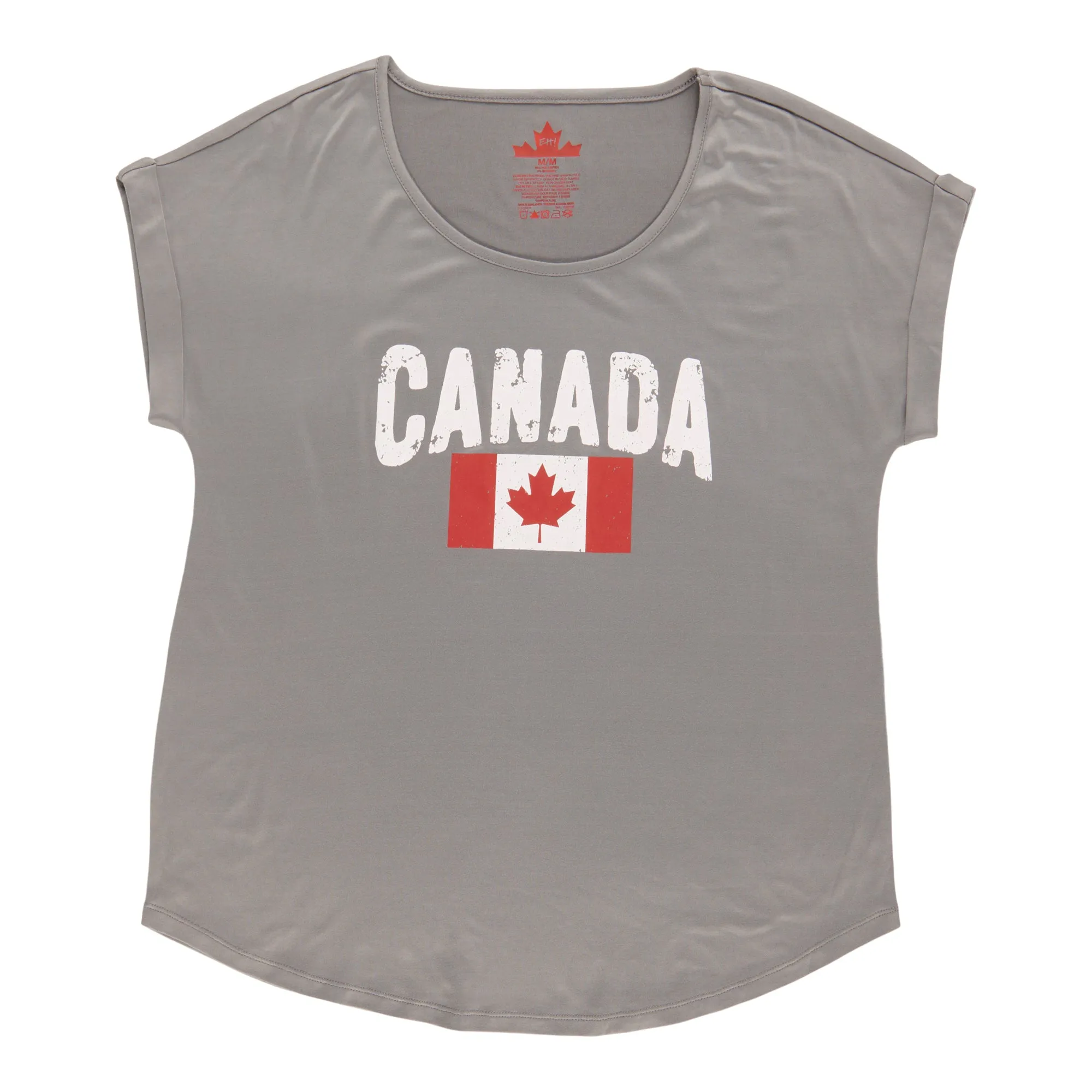 Canada EH! Women's Rolled Sleeve Tee sold by Giant Tiger product image thumbnail 2