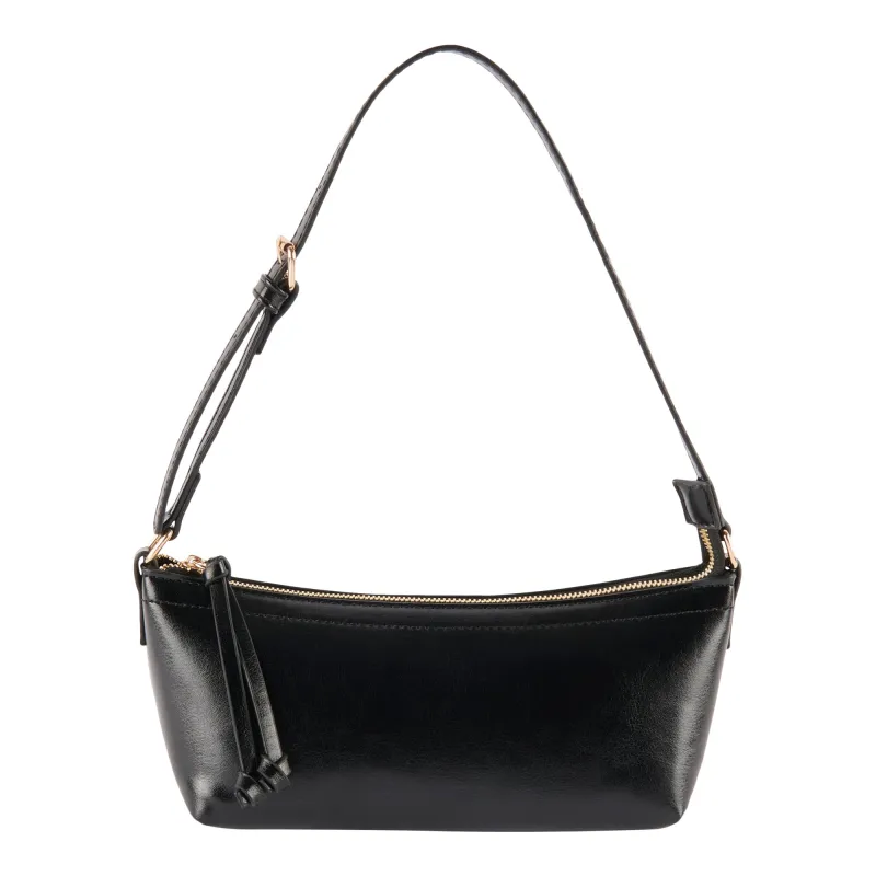 Women's Glazed Shoulder Bag made by Giant Tiger