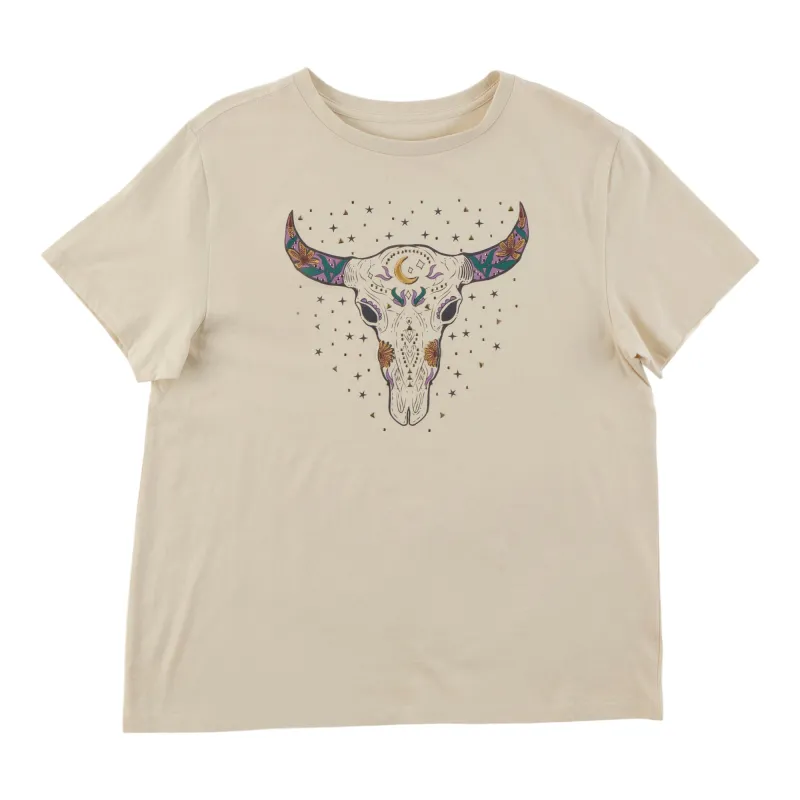 mySTYLE Women's Embellished Boyfriend Tee made by Giant Tiger