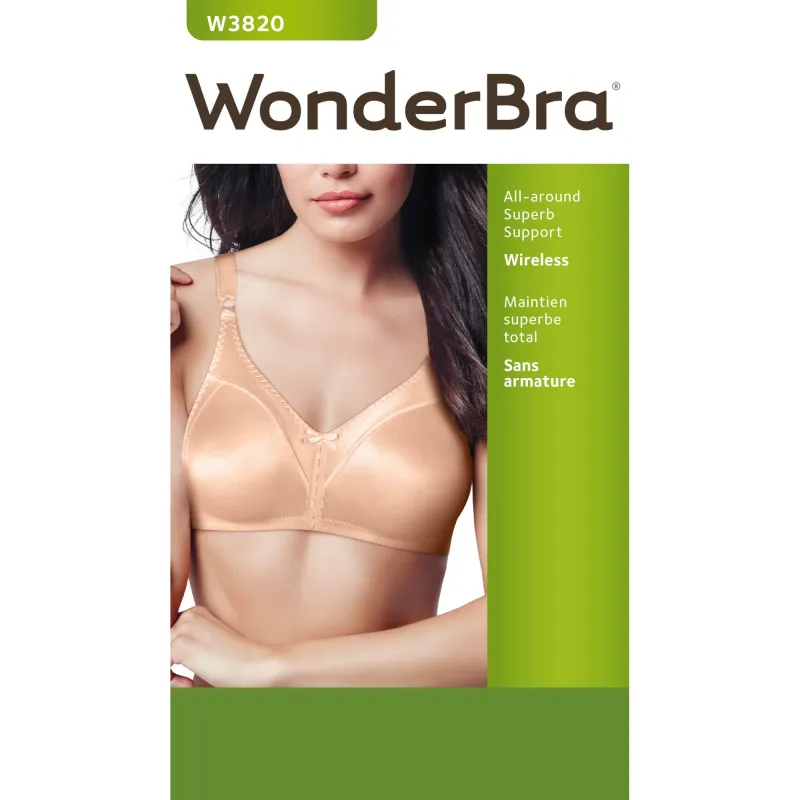 Wonderbra Women's Boxed Comfort Bra made by Wonderbra