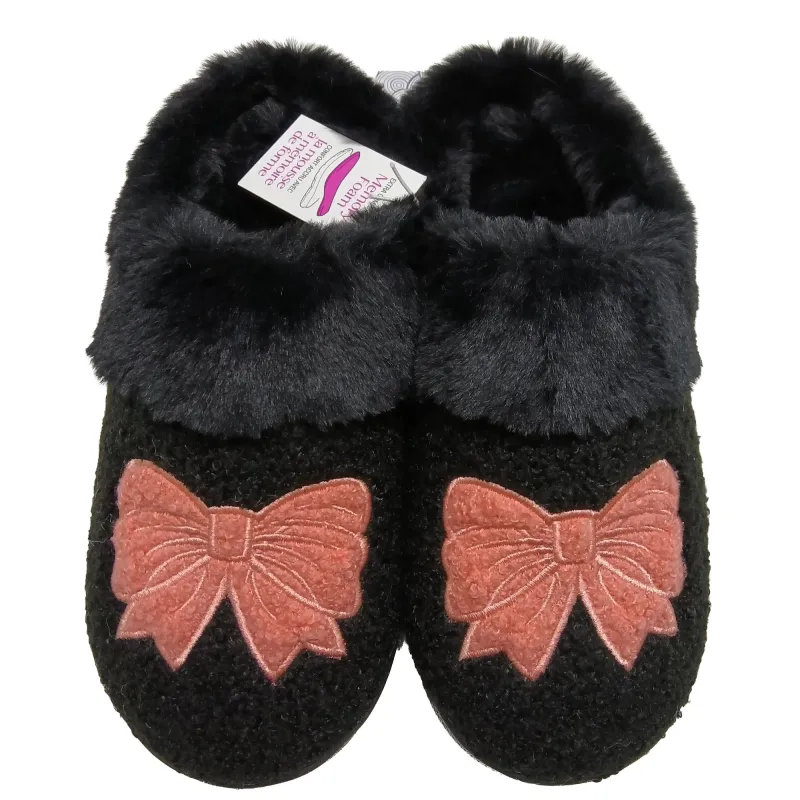 Carisma Women’s Plush Berber Scuff Slippers made by Giant Tiger