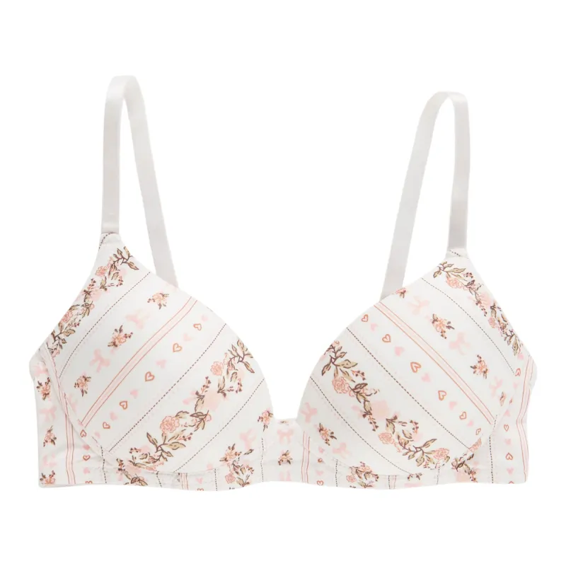 Carisma Women's Printed Wire-Free T-Shirt Bra made by Giant Tiger