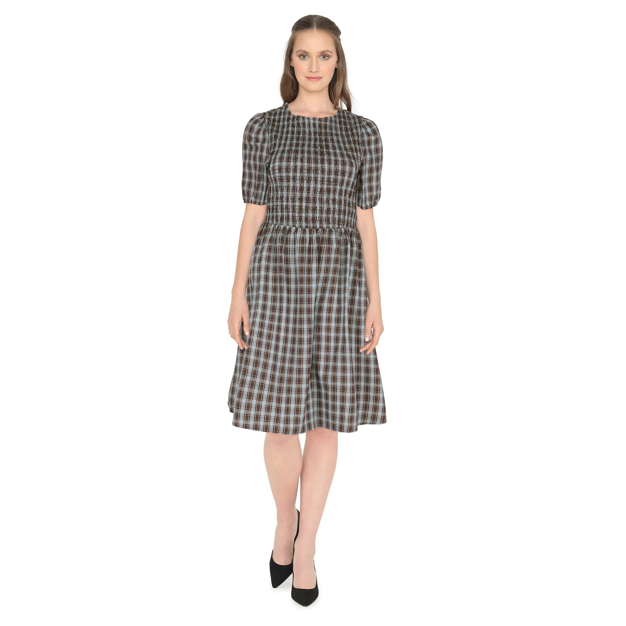 mySTYLE Women's Smocked Mini Dress sold by Giant Tiger product image thumbnail 2