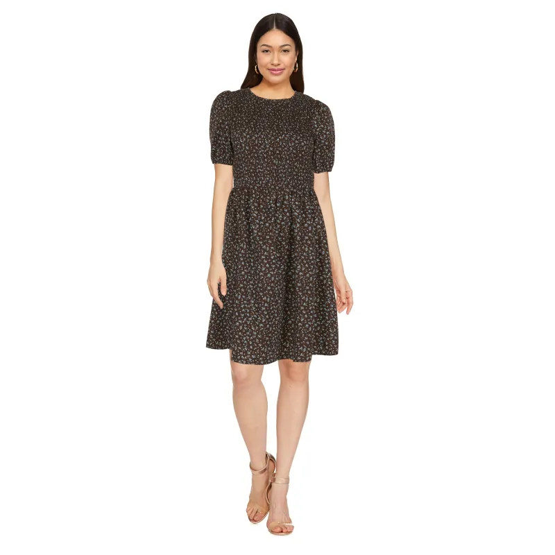 mySTYLE Women's Smocked Mini Dress made by Giant Tiger