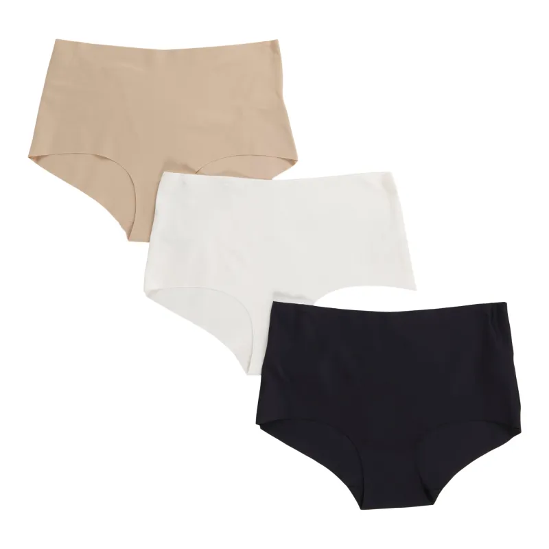Carisma Women's Invisible Hi-Waisted Briefs, 3-Pack made by Giant Tiger