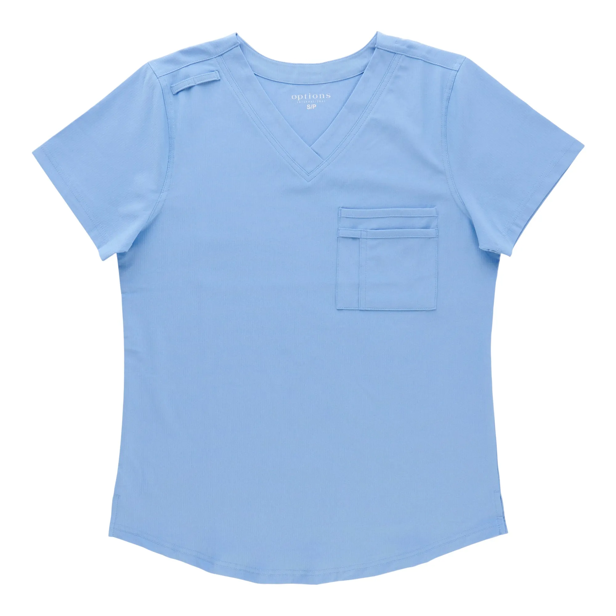 Options Women's Solid V-Neck Scrub Top sold by Giant Tiger