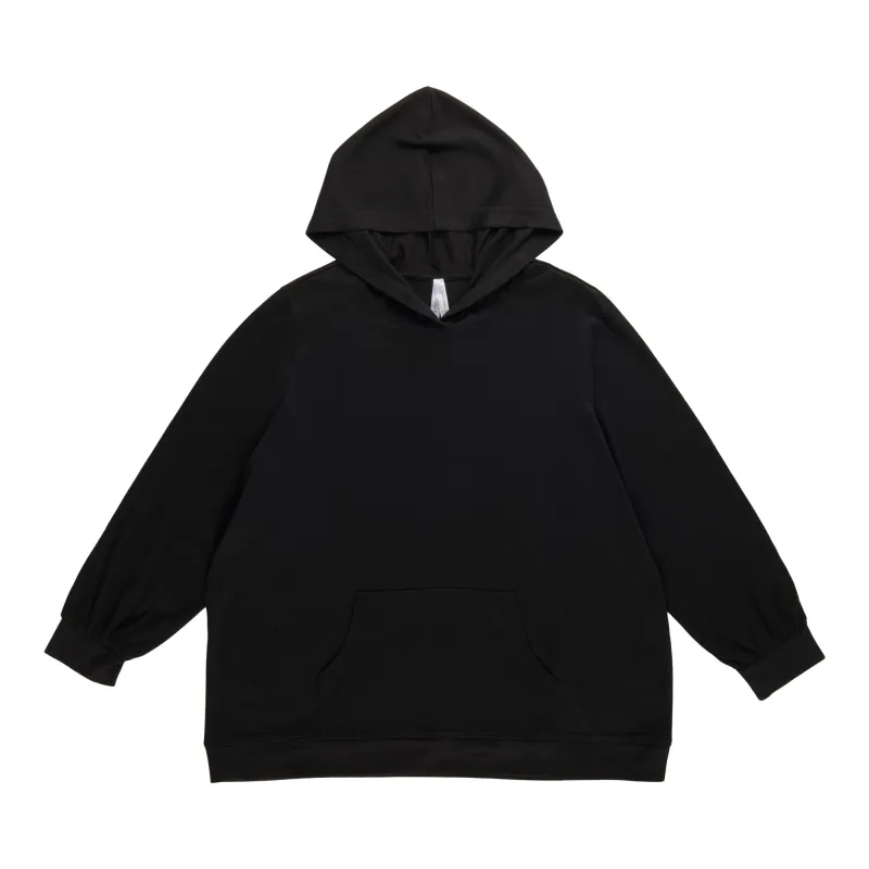 Women's Plus Knit Hoodie with Front Pocket made by Giant Tiger