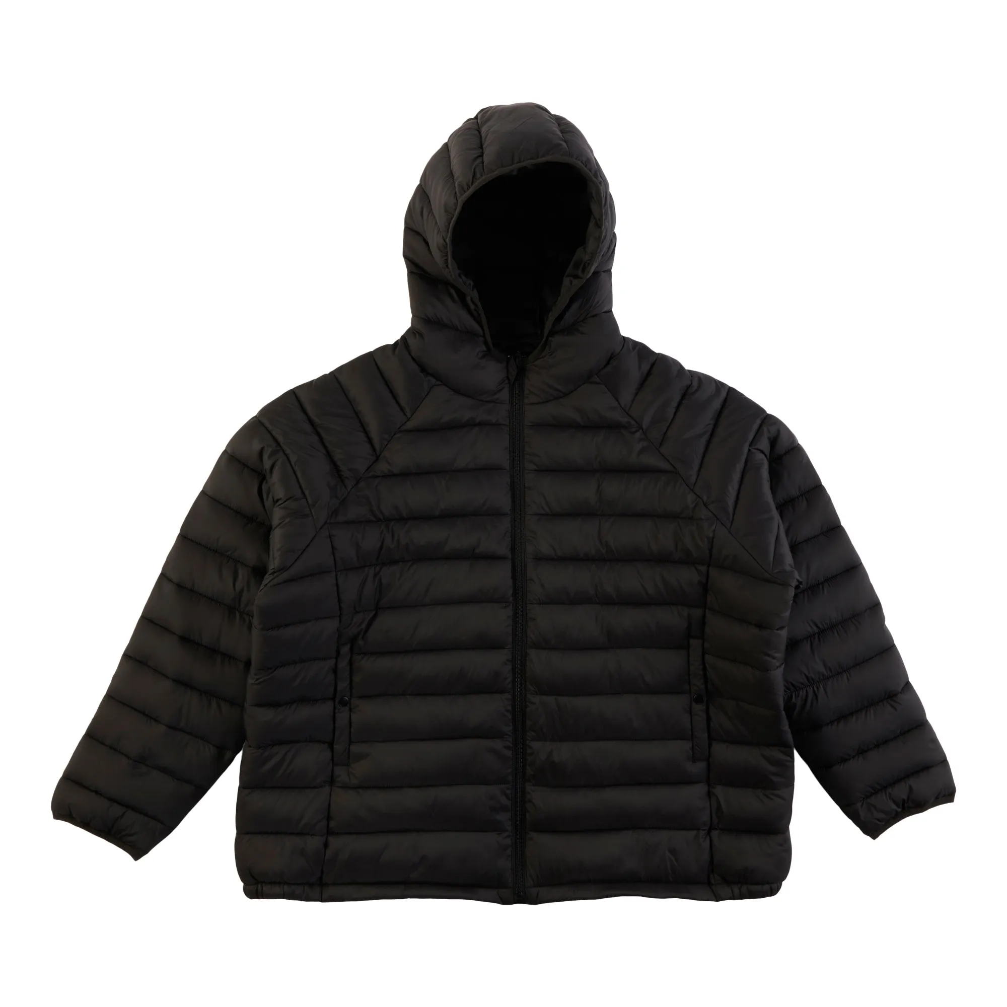 mySTYLE Women's Plus Short Puffer Jacket sold by Giant Tiger