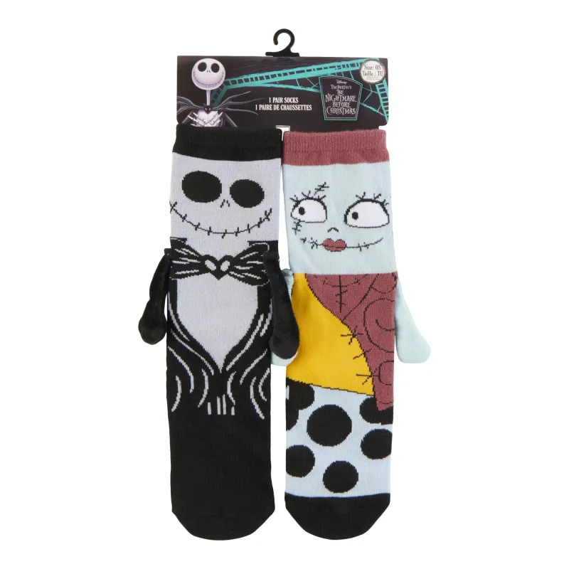 Adult Unisex Licensed The Nightmare Before Christmas Magnetic Socks made by Giant Tiger
