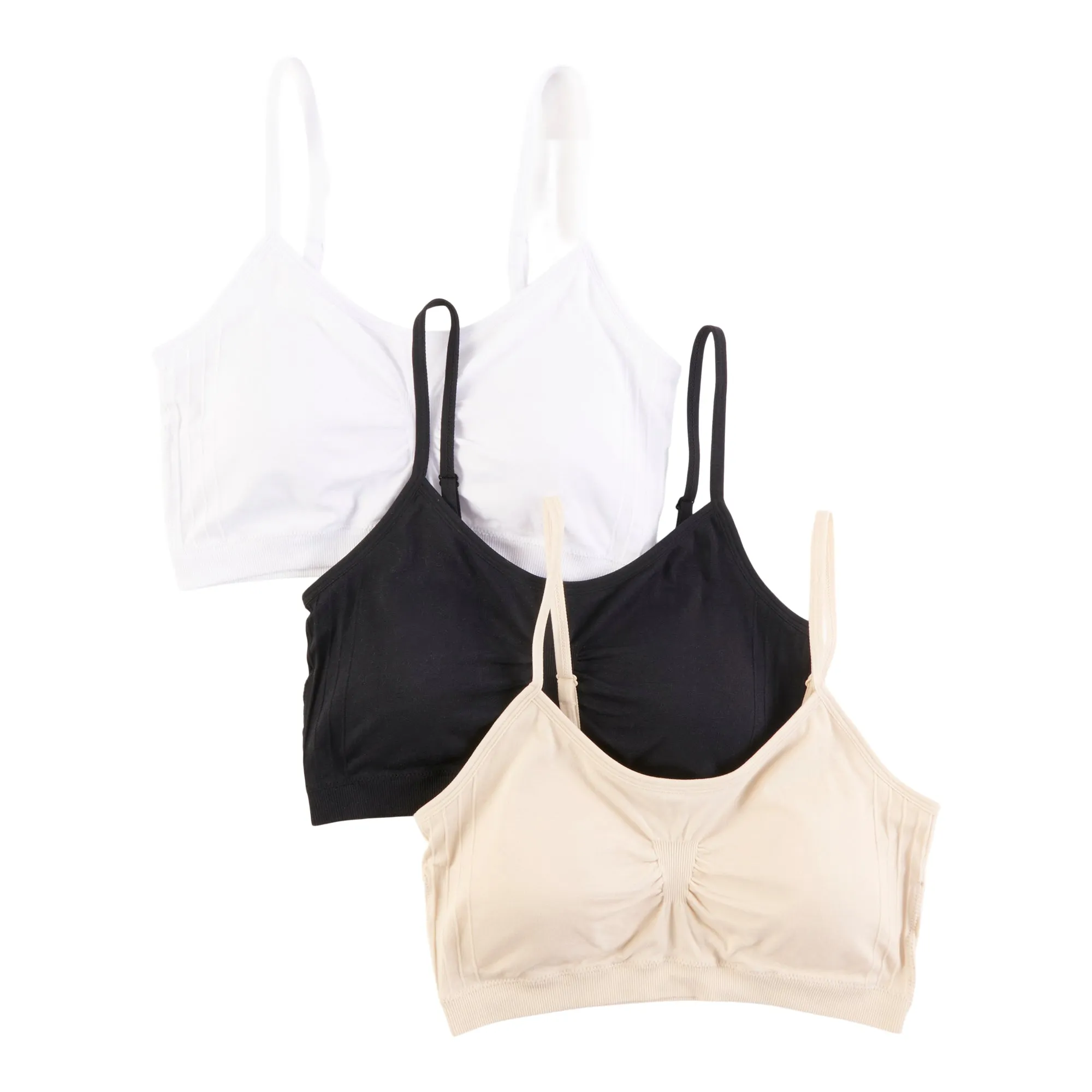 Carisma Women's Plus Seamless Cami Bra, 3-Pack sold by Giant Tiger