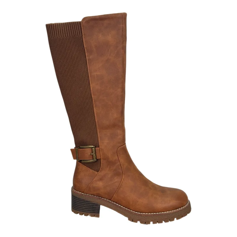 lily morgan Stretch Comfort Knee-High Boots made by Giant Tiger