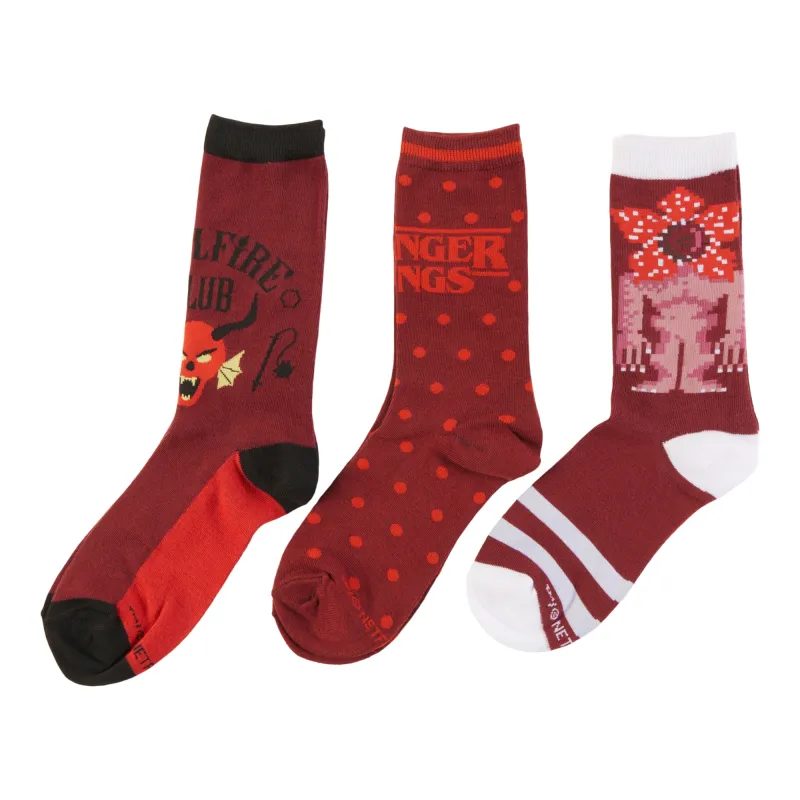 Women's Licensed Novelty Crew Socks, 3-Pack made by Giant Tiger
