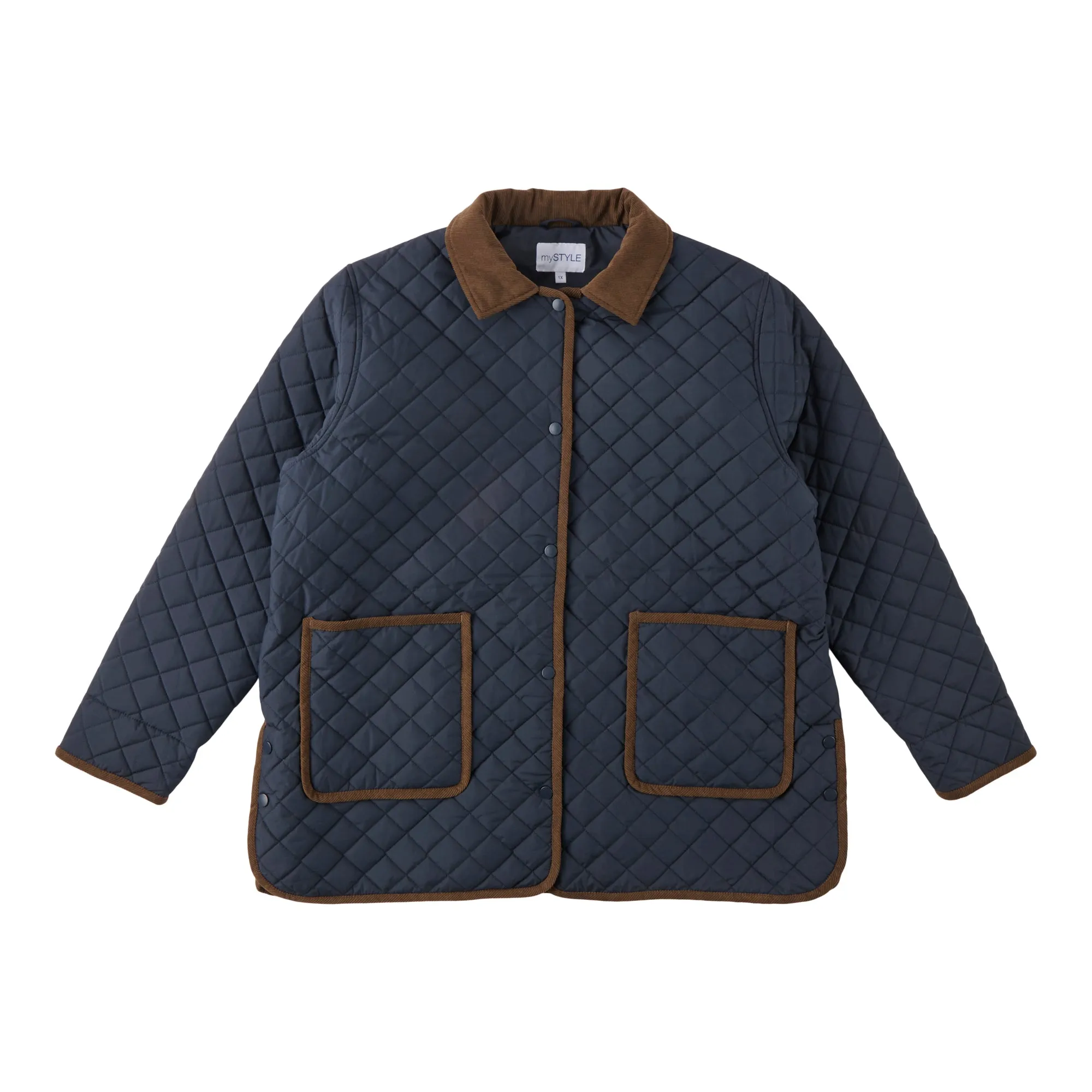 mySTYLE Women's Plus Harvest Corduroy Barn Jacket sold by Giant Tiger product image thumbnail 2