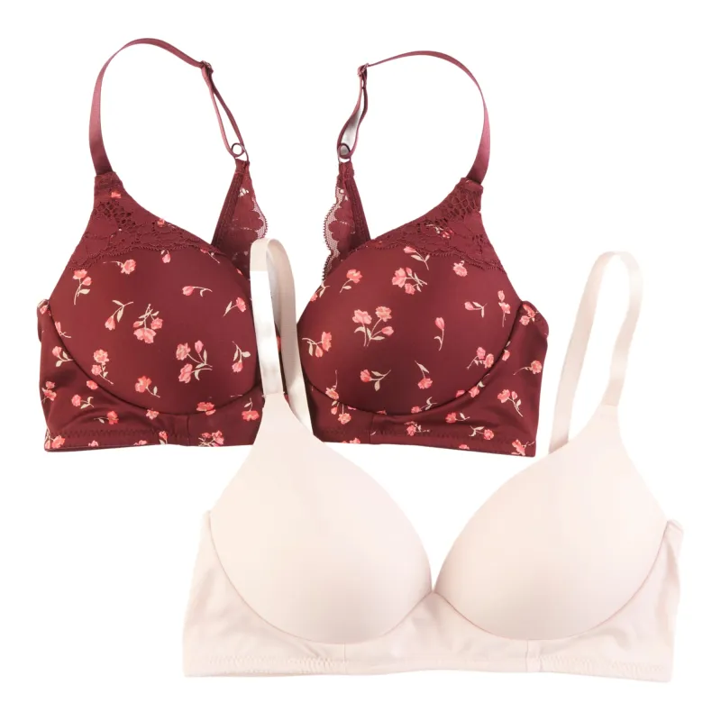 Carisma Women's Wire-Free Bra, 2-Pack made by Giant Tiger
