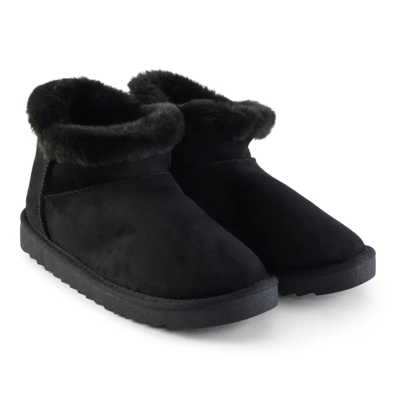 mySTYLE Women's Lined Yuggy Ankle Boots made by Giant Tiger