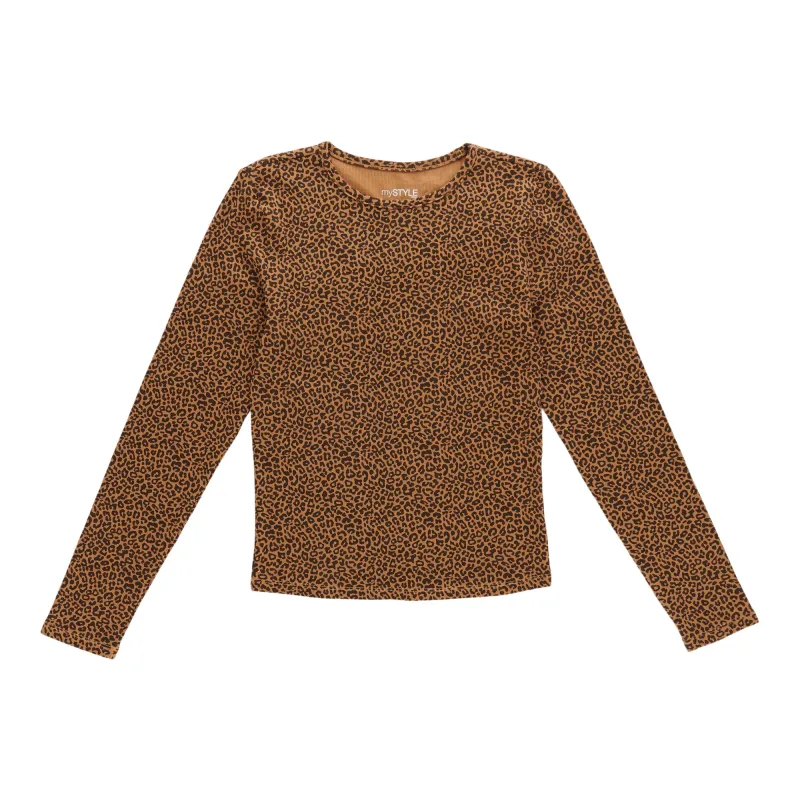 mySTYLE Women's Ribbed Long Sleeve Top made by Giant Tiger