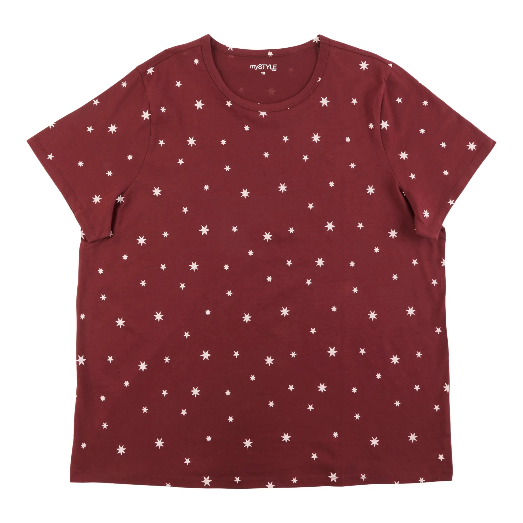 mySTYLE Women's Plus Crew Neck T-Shirt sold by Giant Tiger product image thumbnail 2