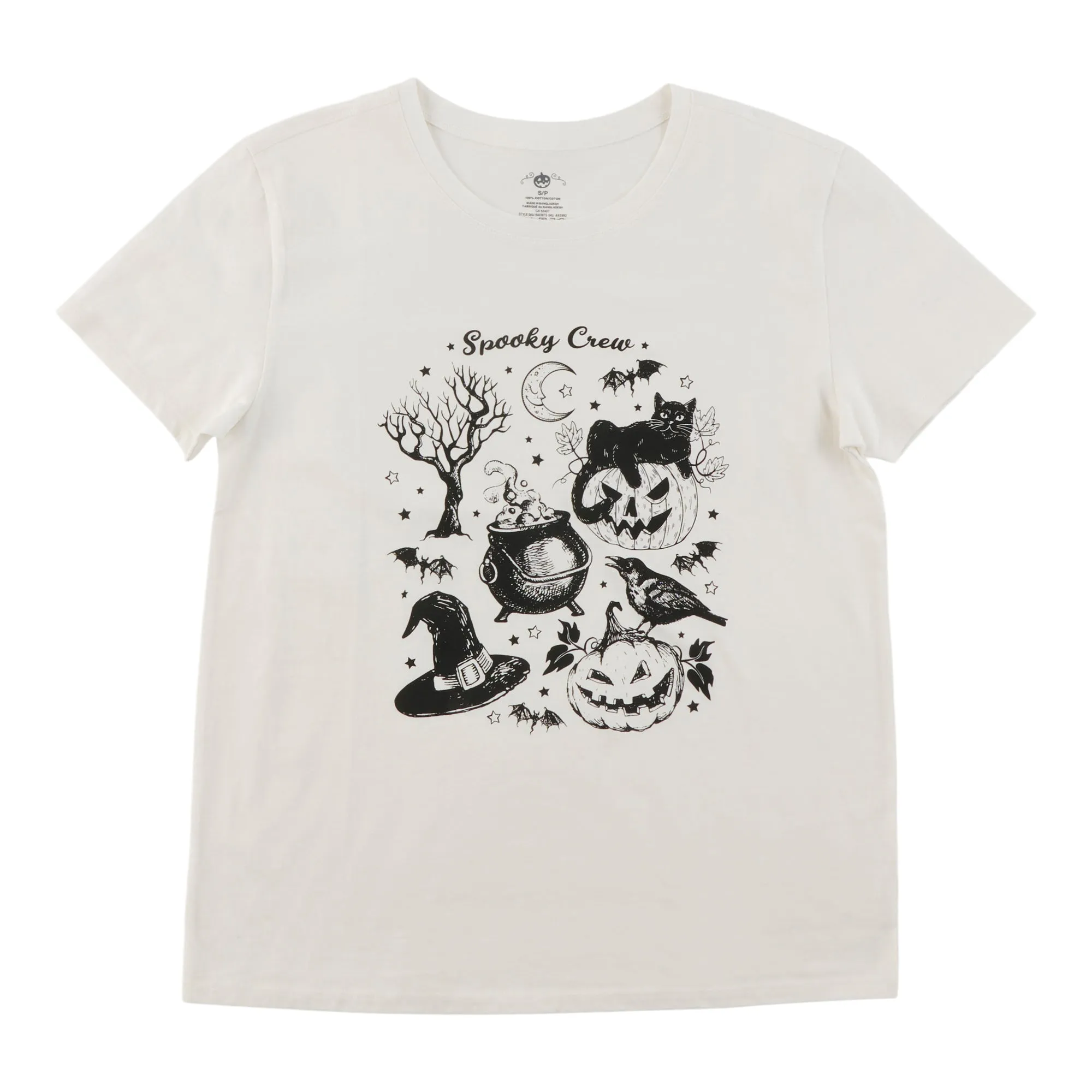Women's Halloween Crew Neck T-Shirt sold by Giant Tiger product image thumbnail 3