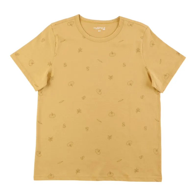 mySTYLE Women's Halloween Crew Neck Tee made by Giant Tiger