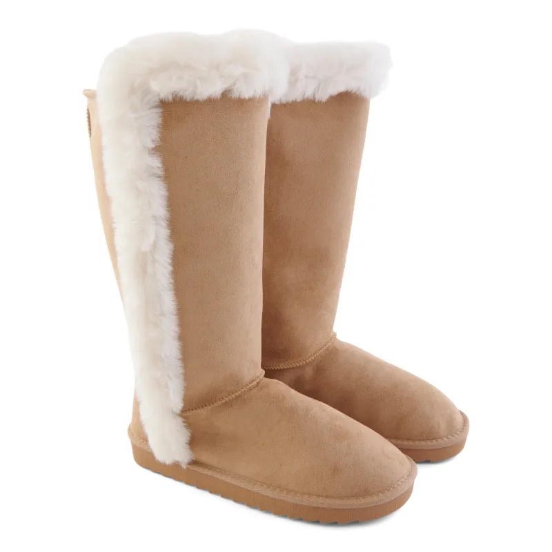 mySTYLE Women's Tall Yuggy Fur Boots made by Giant Tiger