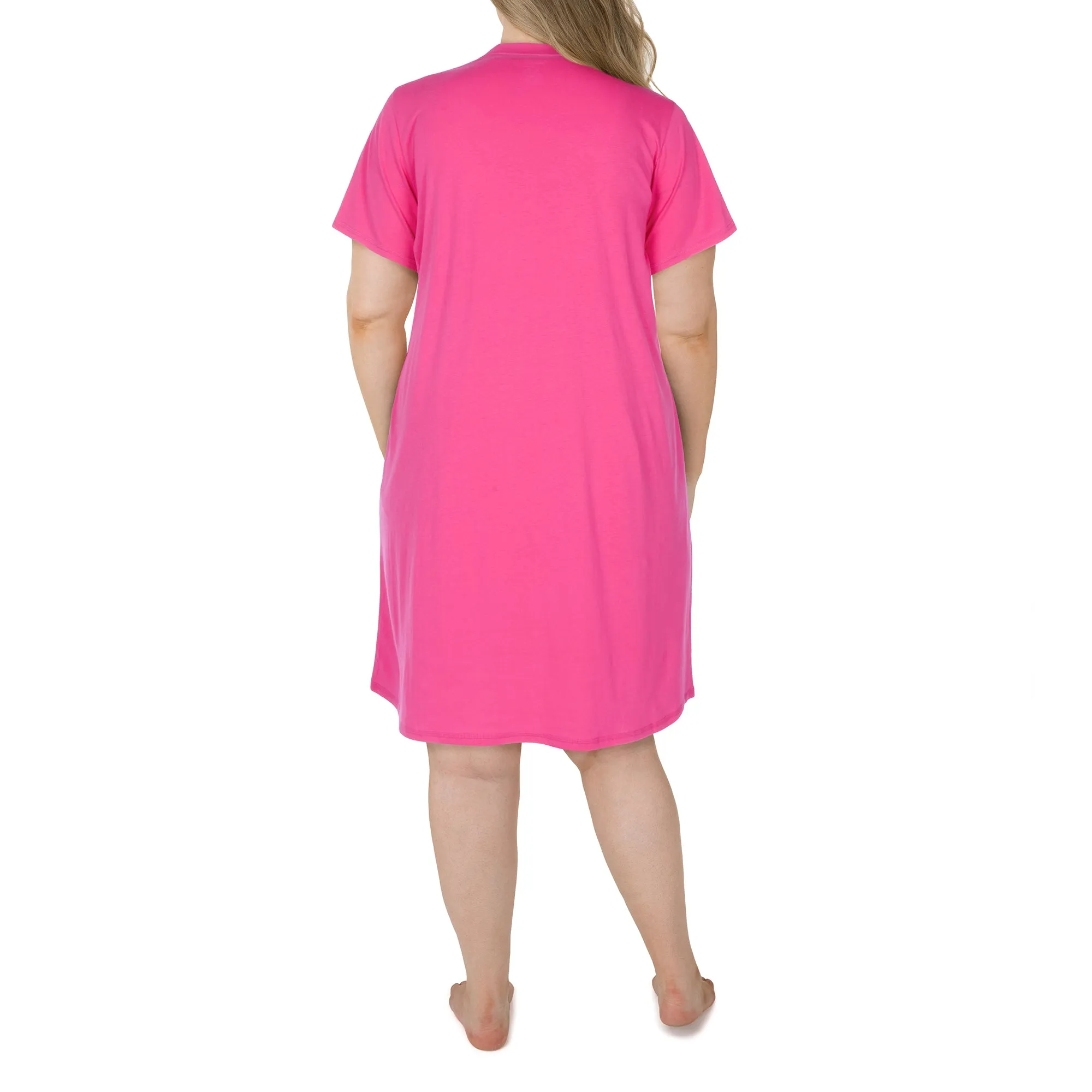 Comfy Cozy Women's Plus Screen Printed Knit Sleepshirt sold by Giant Tiger product image thumbnail 2