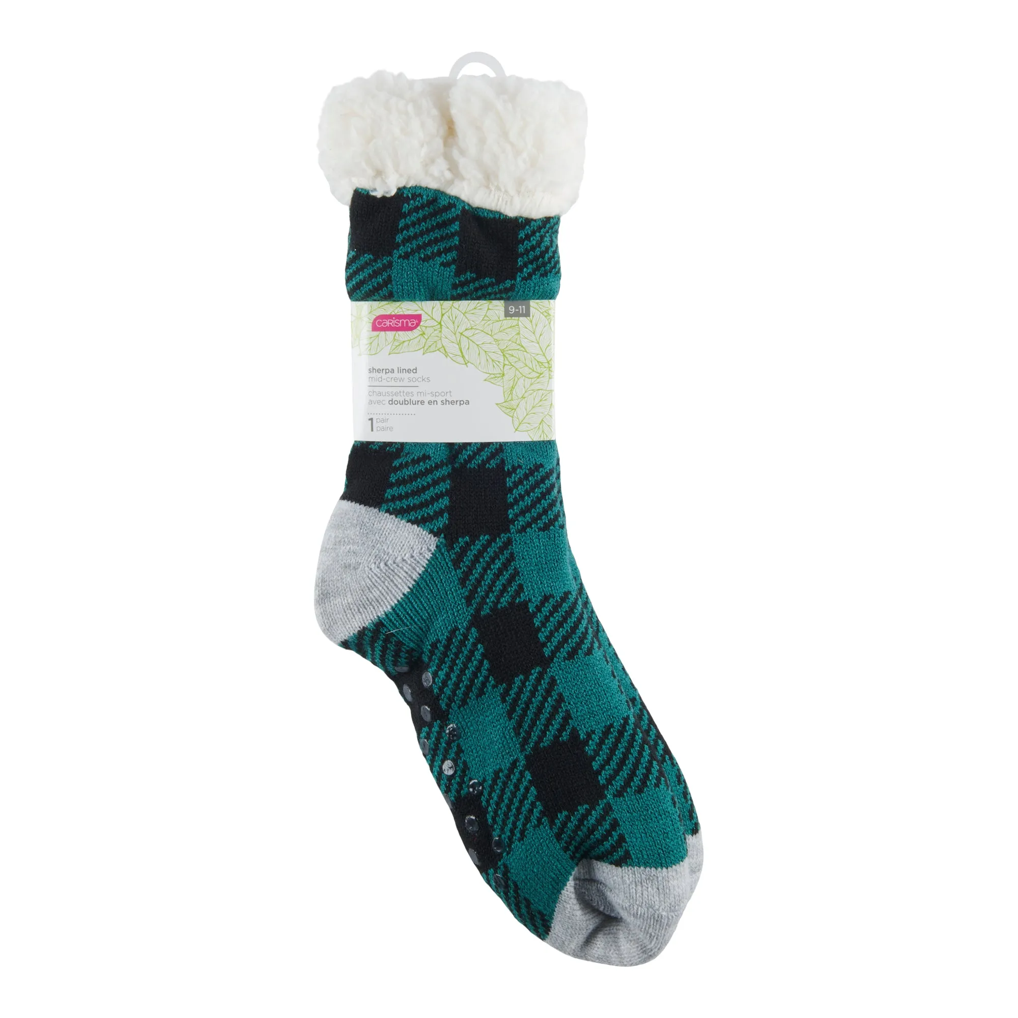Women's Plaid Sherpa Socks sold by Giant Tiger product image thumbnail 2