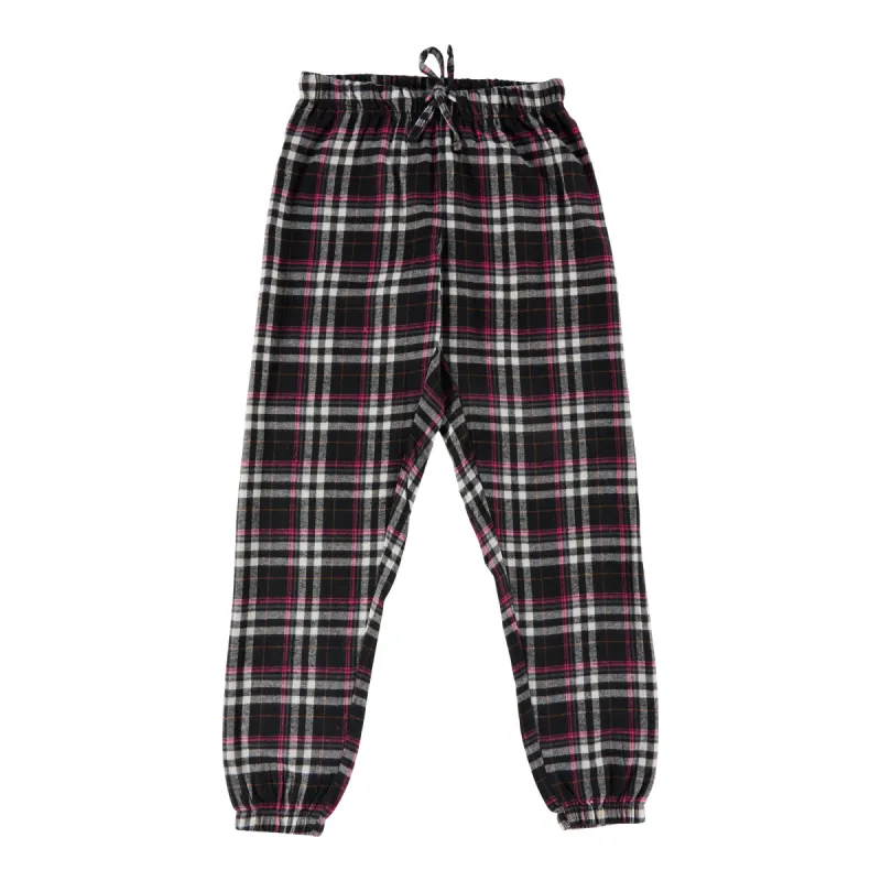 Women's Cotton Flannel Pants with Plaid Print sold by Giant Tiger