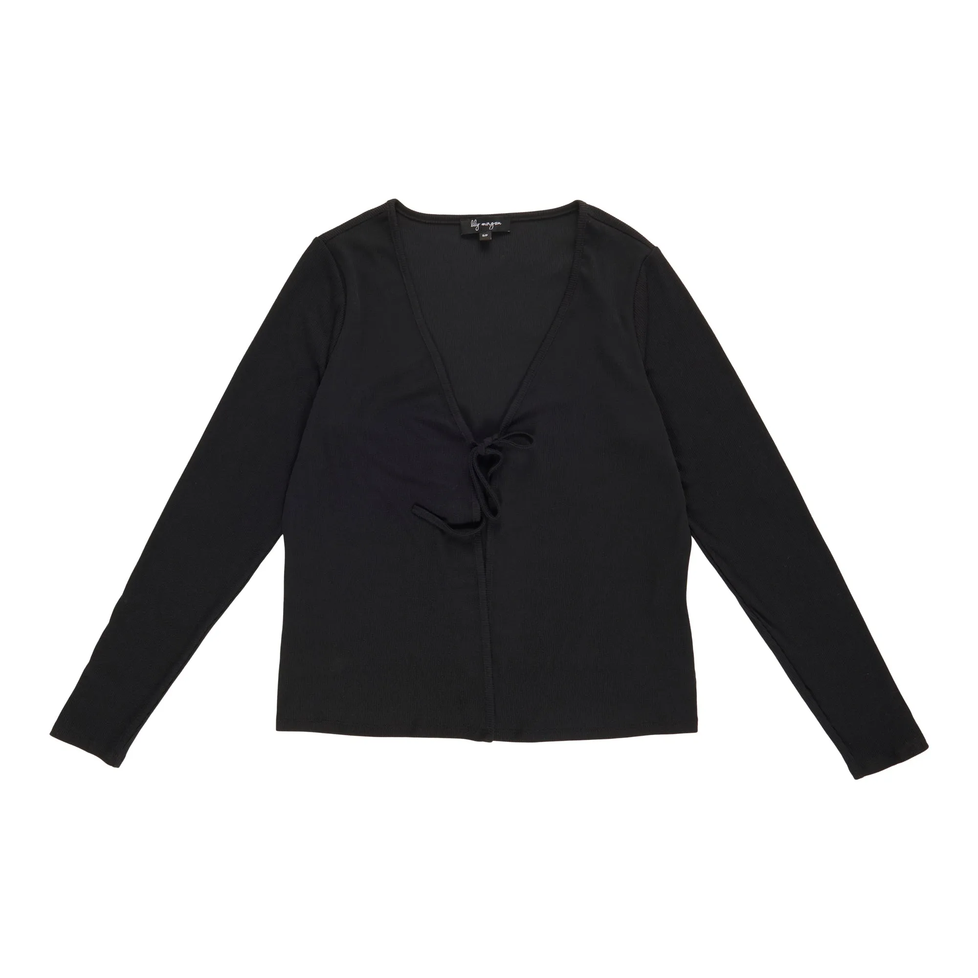 lily morgan Women's Open-Front Tie Cardigan sold by Giant Tiger