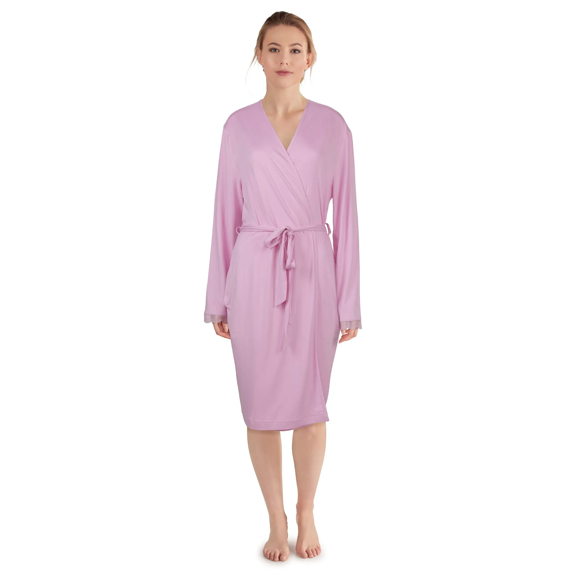 Carisma Women's Perfect Dream Peachy Lace Robe sold by Giant Tiger