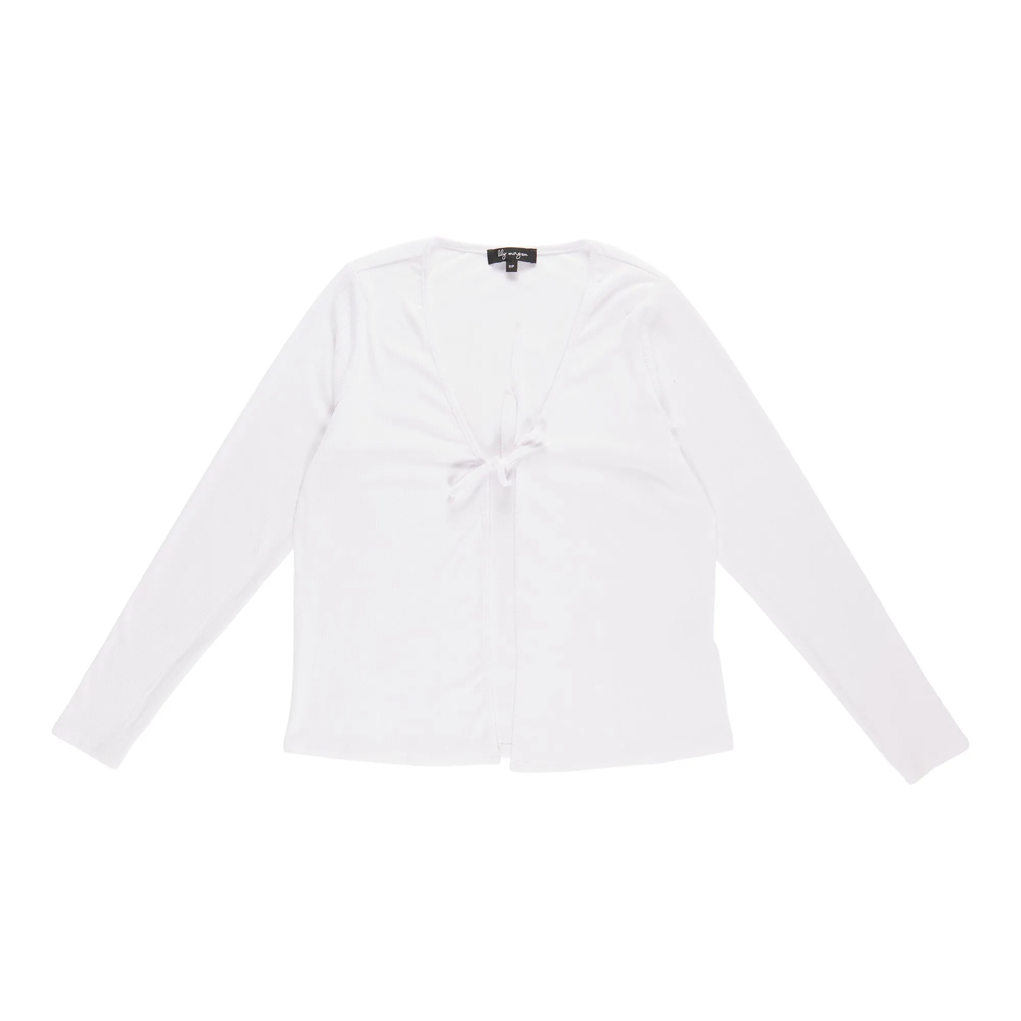 lily morgan Women's Open-Front Tie Cardigan sold by Giant Tiger product image thumbnail 2