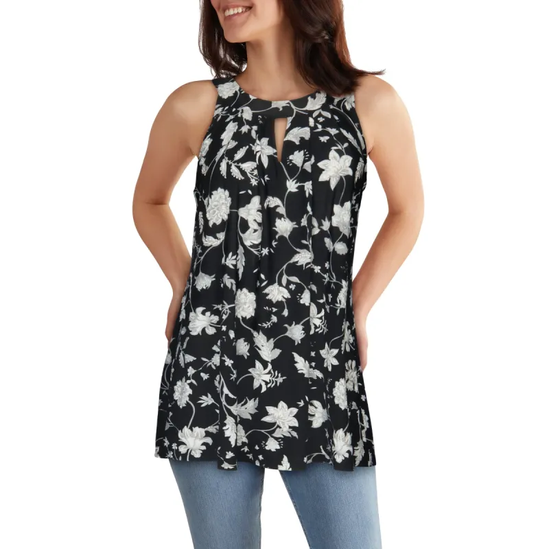 lily morgan Women's Trendsetters Printed Halter Top sold by Giant Tiger