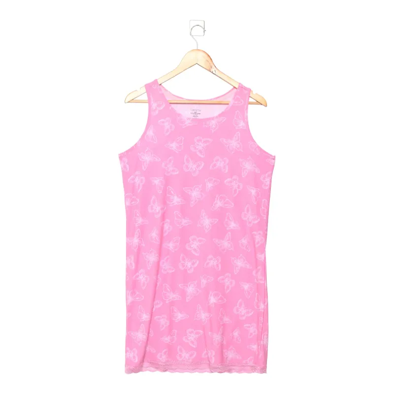 Carisma Women's Simply Dreaming Peachy Sleepshirt with Lace Detailing sold by Giant Tiger