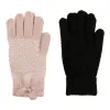 Women's Brushed Knit Gloves, 2 Pack sold by Giant Tiger
