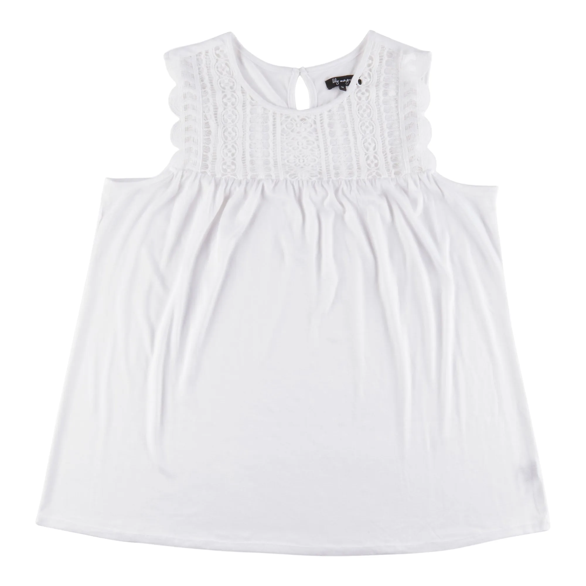 lily morgan Women's Plus Tropical Crochet Sleeveless Top sold by Giant Tiger product image thumbnail 2