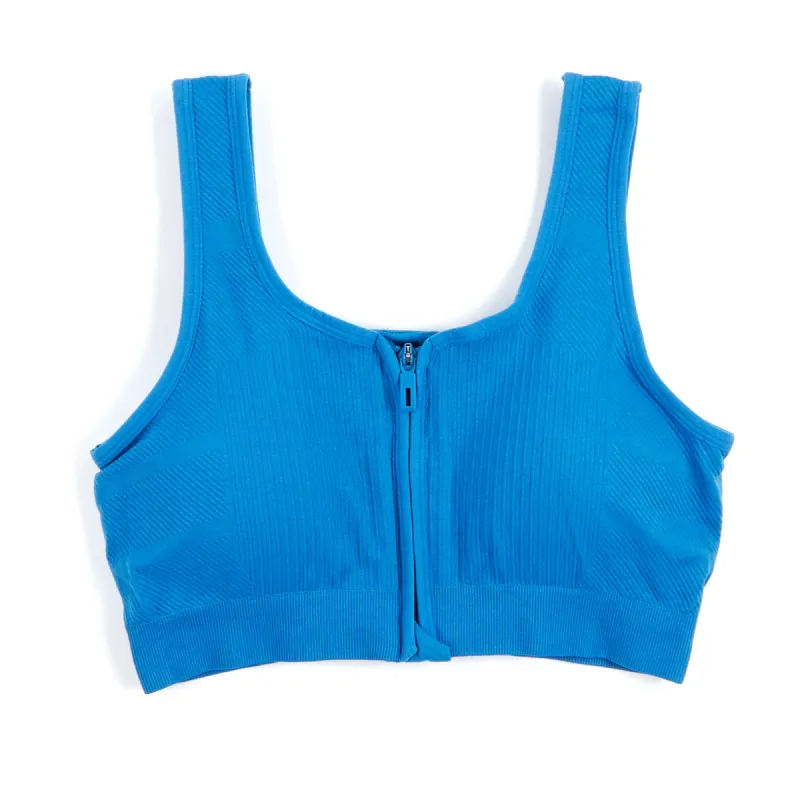 ACX Active Women's Zip Front Sports Bra sold by Giant Tiger