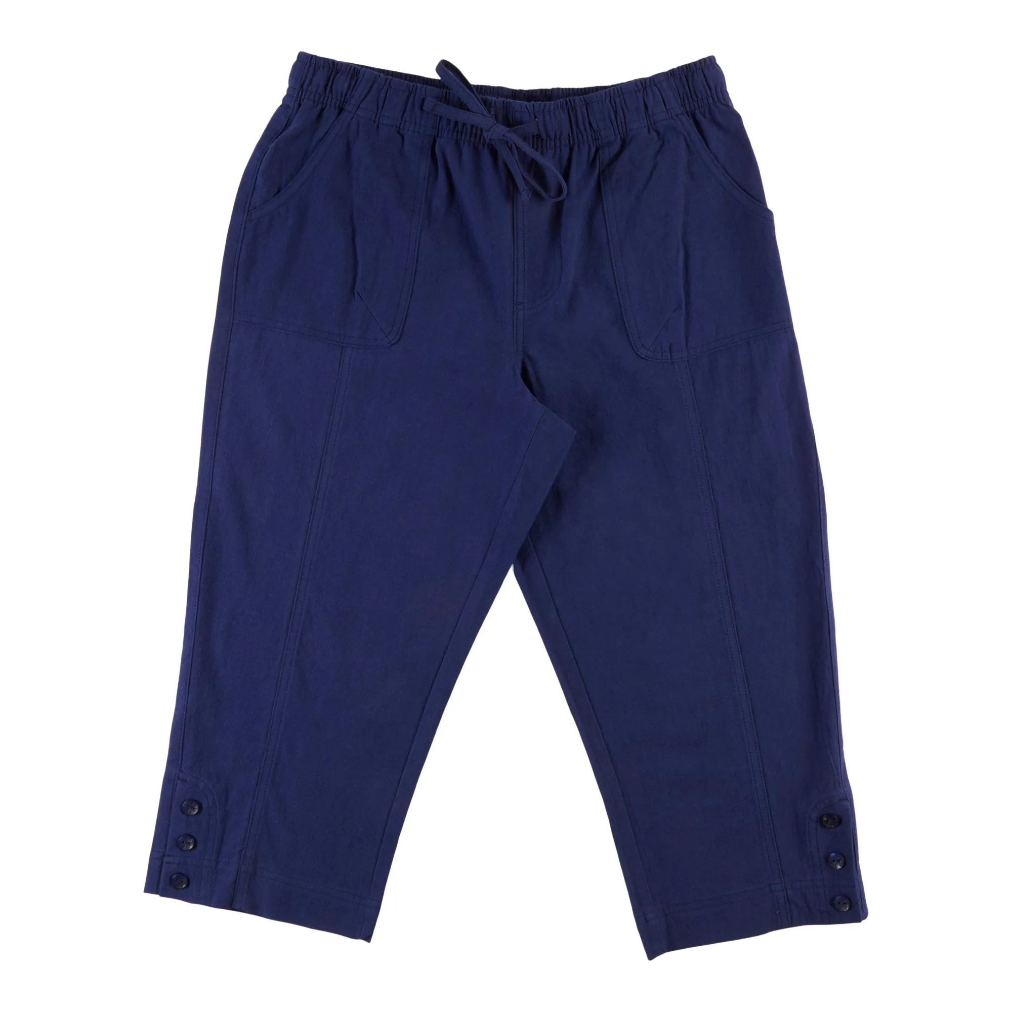 Classic Editions Women's Summer Look Crinkle Capris sold by Giant Tiger