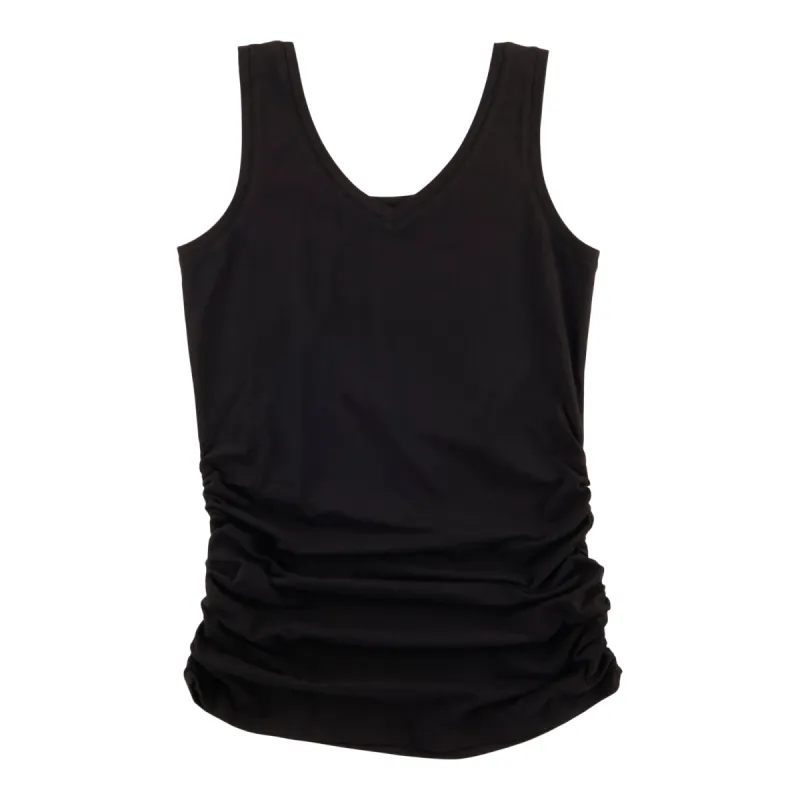 mySTYLE Women's Cool Comfort 2-in-1 Ruched Tank Top sold by Giant Tiger