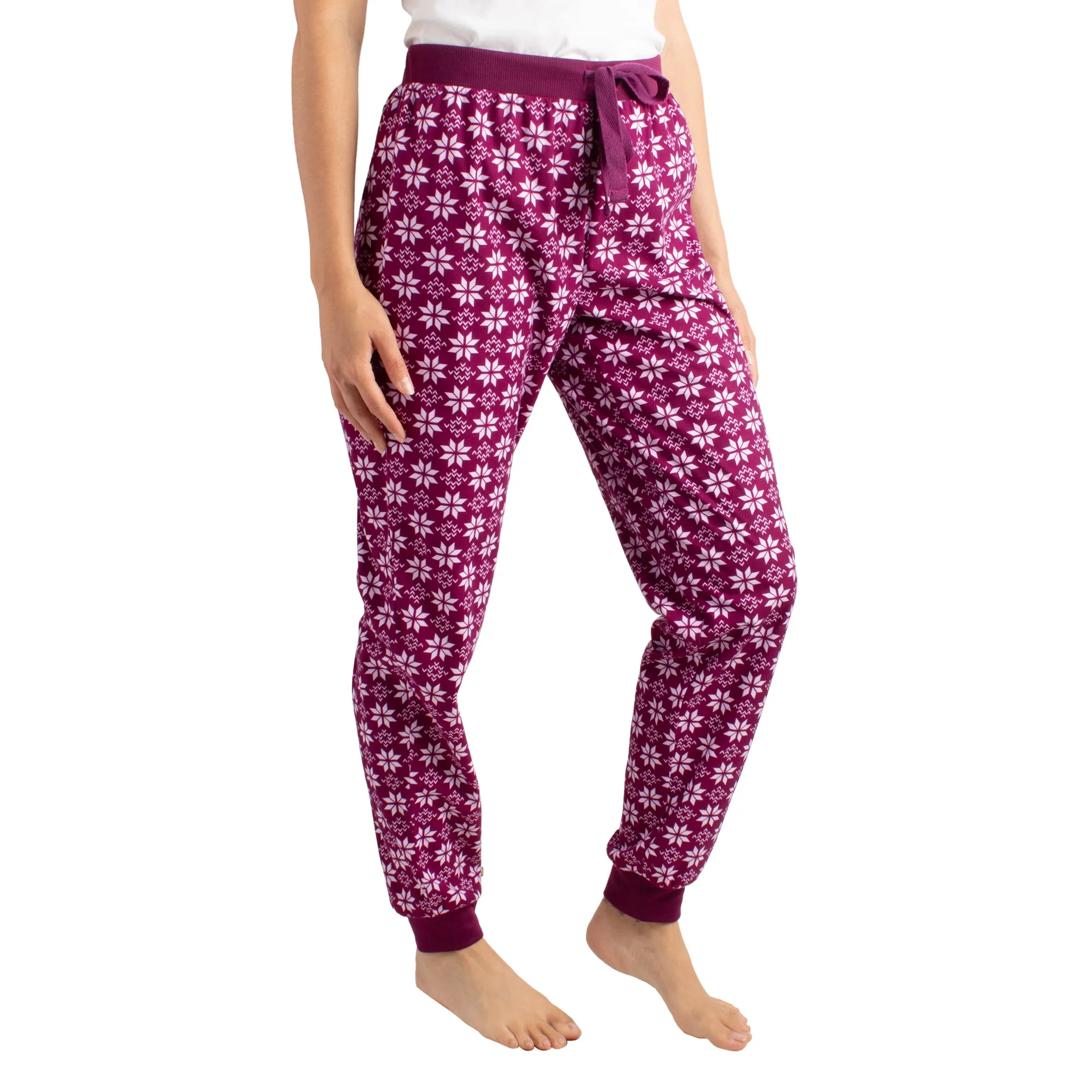 Carisma Women's Pressed Polar PJ Pants with Drawstring sold by Giant Tiger product image thumbnail 3