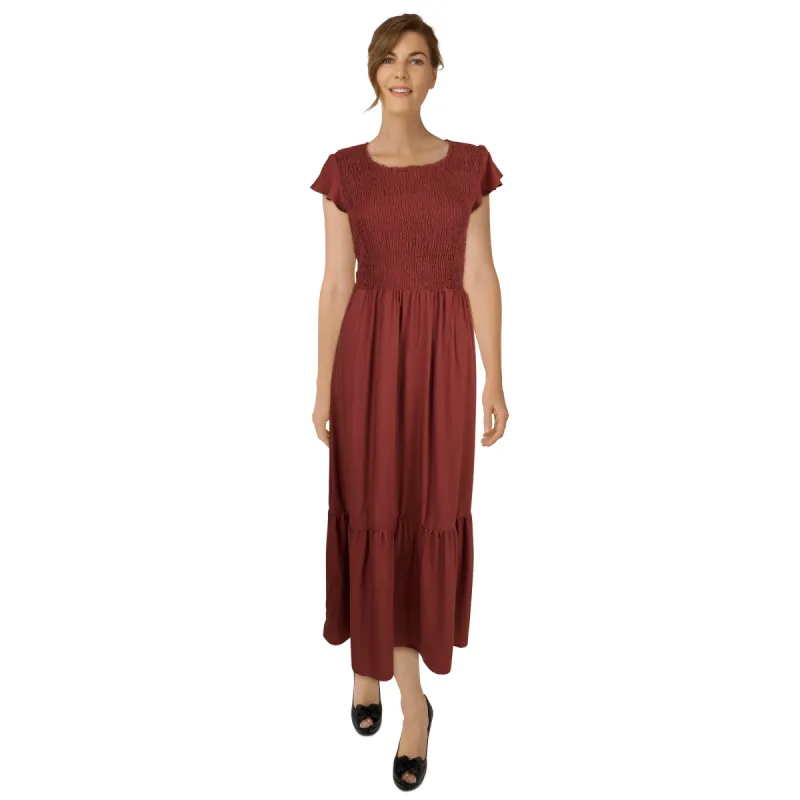 lily morgan Women's Flutter Sleeve Dress sold by Giant Tiger