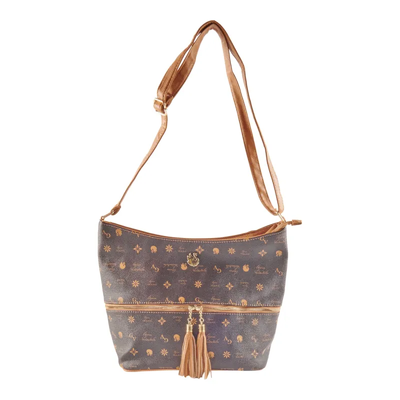 Gloria Vanderbilt Signature Hobo Bag sold by Giant Tiger