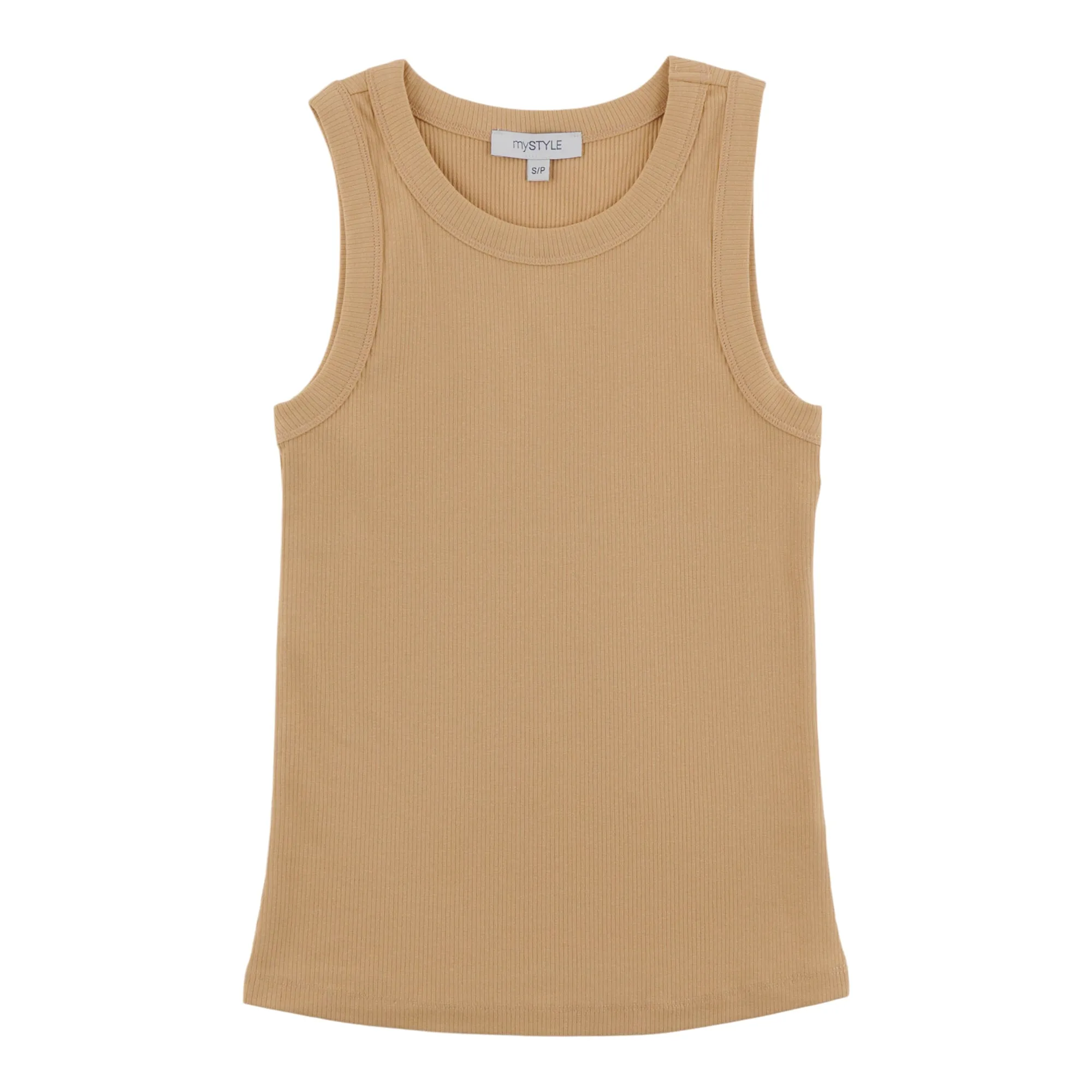 mySTYLE Women's Crew Neck Ribbed Tank Top sold by Giant Tiger product image thumbnail 2